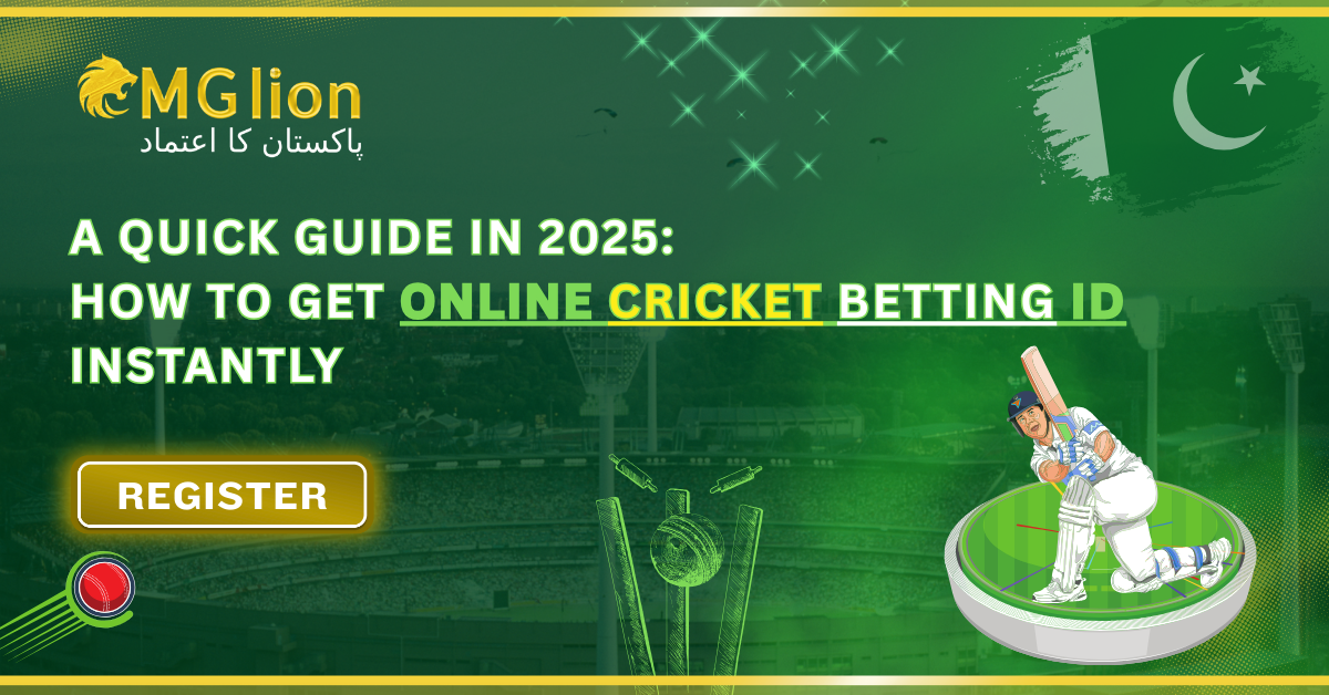 Online Cricket Betting ID Instantly with Mglionpk