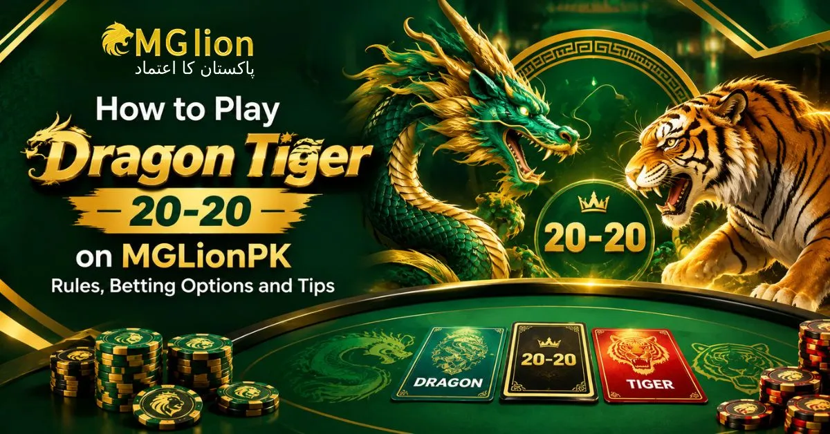 How to Play Dragon Tiger 20-20 on MGLionPK