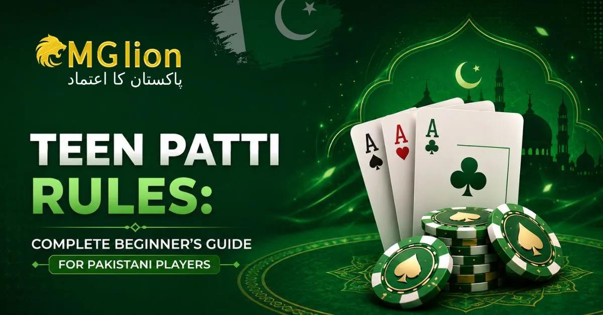 Teen Patti Rules with Mglionpk